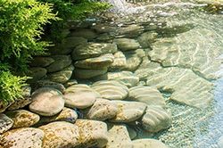 Создание водоемов на даче - пруды, бассейны и фонтаны  в Челябинске