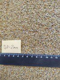 Кварцевый песок для площадок фр. 0,8 - 2 мм.  купить в Челябинске фото Камень Клуб