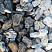 Kamenclub.ru: Щебень галтованный черный (мрамор) фр. 50-100 мм.  купить в Челябинске мрамор черный с белыми прожилками щебень ландшафтный мраморный 15000 руб/т   фото КАМЕНЬ КЛУБ