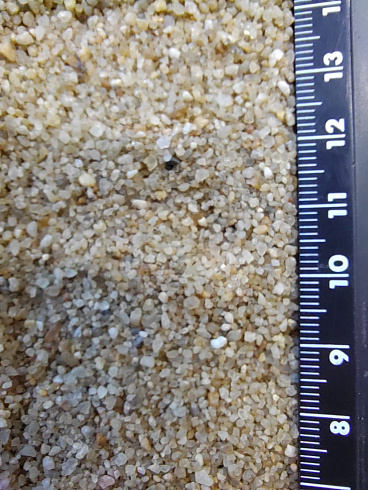 Кварцевый песок для пескоструйных работ фр. 0,8-1,6 мм.  купить в Челябинске фото Камень Клуб