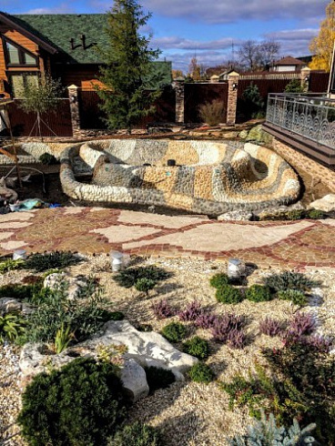 Kamenclub.ru: Песчаник брусчатка (Готика) art PSG-L-01  купить в Челябинске    2300 руб/кв.м   фото КАМЕНЬ КЛУБ