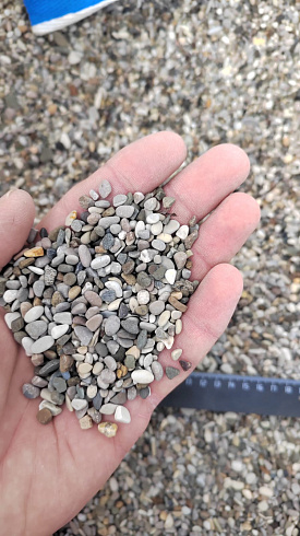 фото Галька черноморская фр. 3-5 мм. купить в Челябинске  в интернет-портале КАМЕНЬ КЛУБ