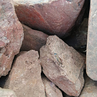 Яшма красная  (фр. 70-100 мм) фото Камень Клуб  купить в Челябинске