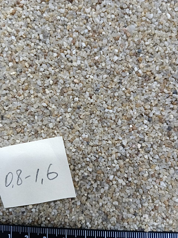 Кварцевый песок для пескоструйных работ фр. 0,8-1,6 мм.  купить в Челябинске фото Камень Клуб