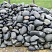 Kamenclub.ru: Темно-серый валунчик фр.100-300 мм.  купить в Челябинске крупный природный камень серый, темно-серый, светло-серый речная галька большого размера окатанная 4500 руб/т   фото КАМЕНЬ КЛУБ