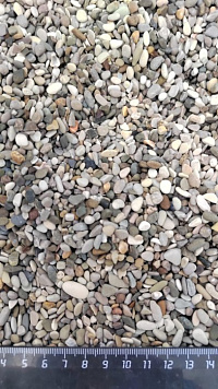 Галька черноморская фр. 3-5 мм.  купить в Челябинске фото Камень Клуб