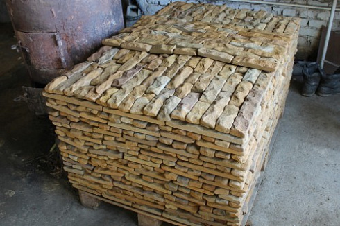 Kamenclub.ru: Песчаник (плитка) art PSG-5-02  купить в Челябинске    2400 руб/кв.м   фото КАМЕНЬ КЛУБ