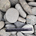 Kamenclub.ru: Галька речная окат (темно-серая) фр. 70-150 мм. купить  в Челябинске галька речная темно-серая, синяя, серая речная галька округлая  8000 руб/т   фото КАМЕНЬ КЛУБ
