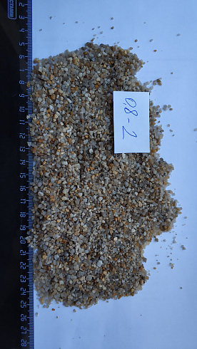 Кварцевый песок для площадок фр. 0,8 - 2 мм.  купить в Челябинске фото Камень Клуб