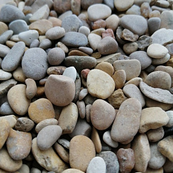 Галька каспийская фр. 3-10 мм.  купить в Челябинске фото Камень Клуб