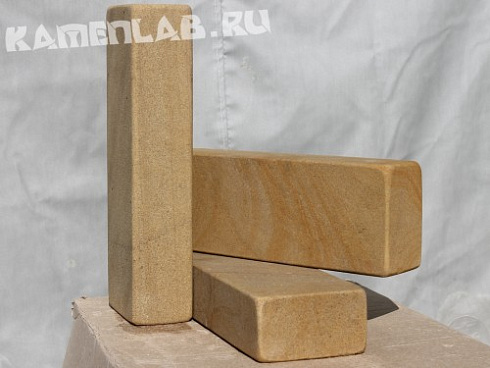 Kamenclub.ru: Бордюр садовый (песчаник) art PSG-B-01  купить в Челябинске    500 руб за 1 мп   фото КАМЕНЬ КЛУБ