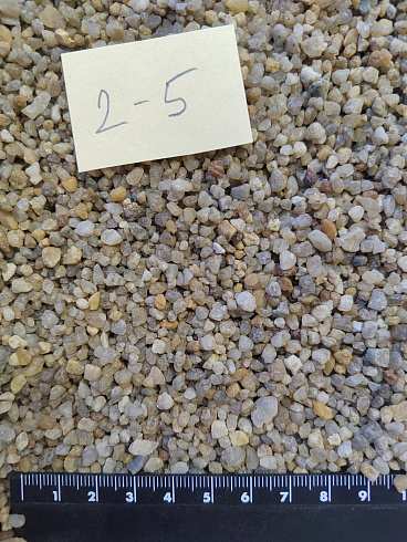 Кварцевый песок для площадок фр. 2-5 мм.  купить в Челябинске фото Камень Клуб